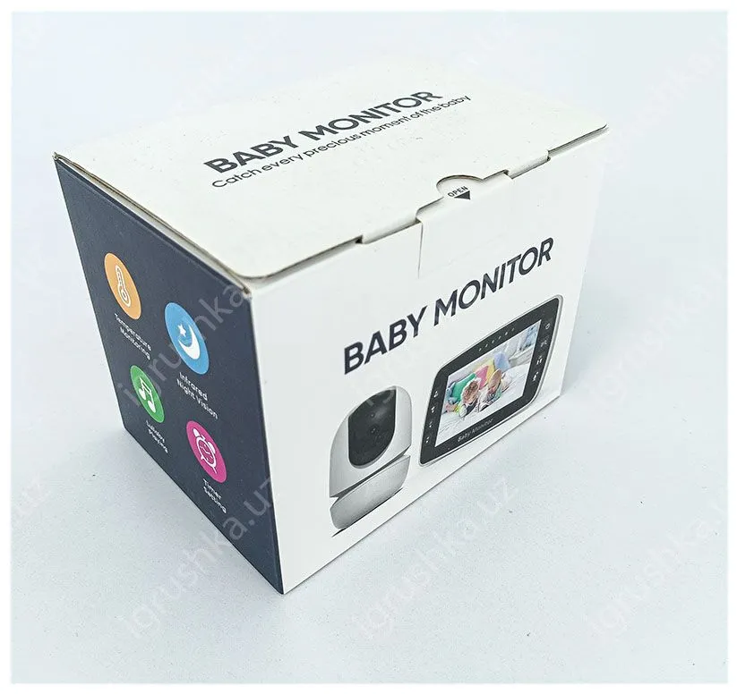 картинка Видеоняня с обзором 360° SM43A от магазина igrushka.uz