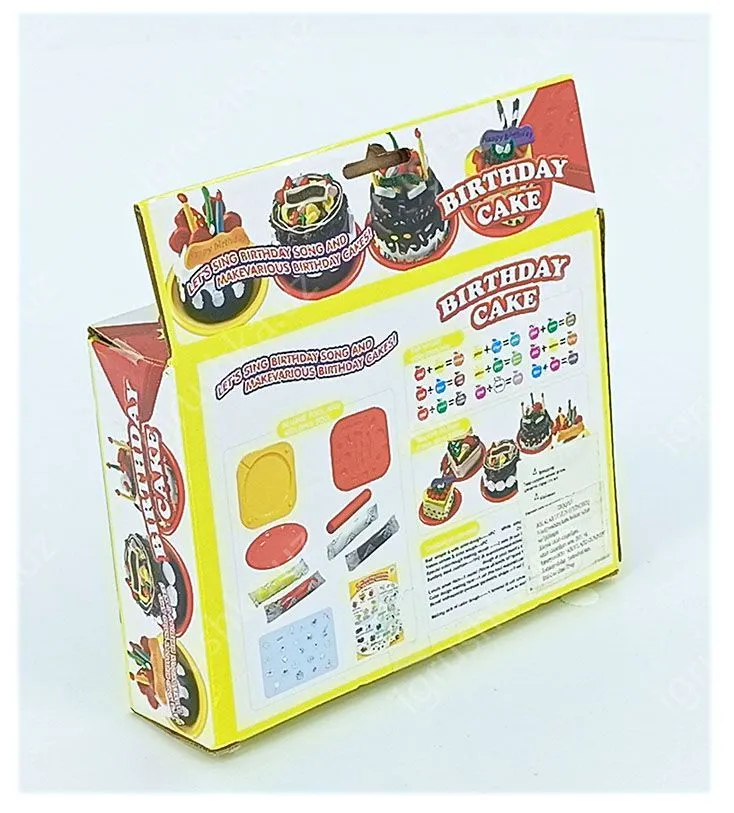 картинка Пластилин/Тесто для лепки «Торт на день рождения» от магазина igrushka.uz