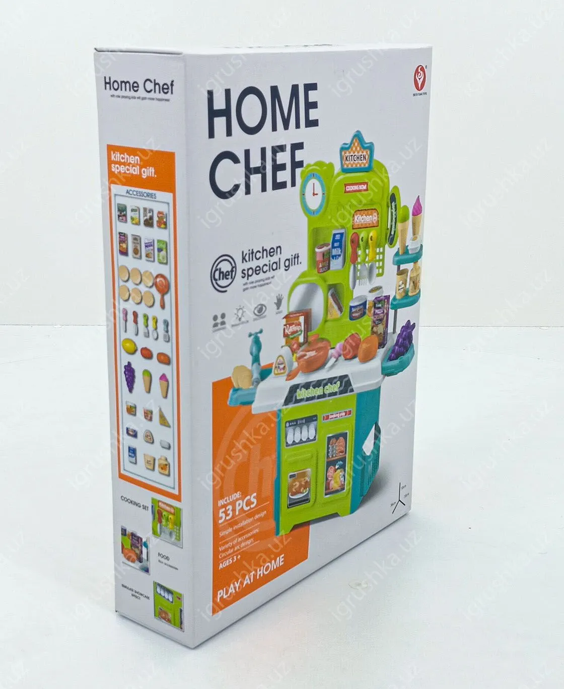 картинка Детская игрушечная кухня Talanted chef, с функцией звука и света от магазина igrushka.uz