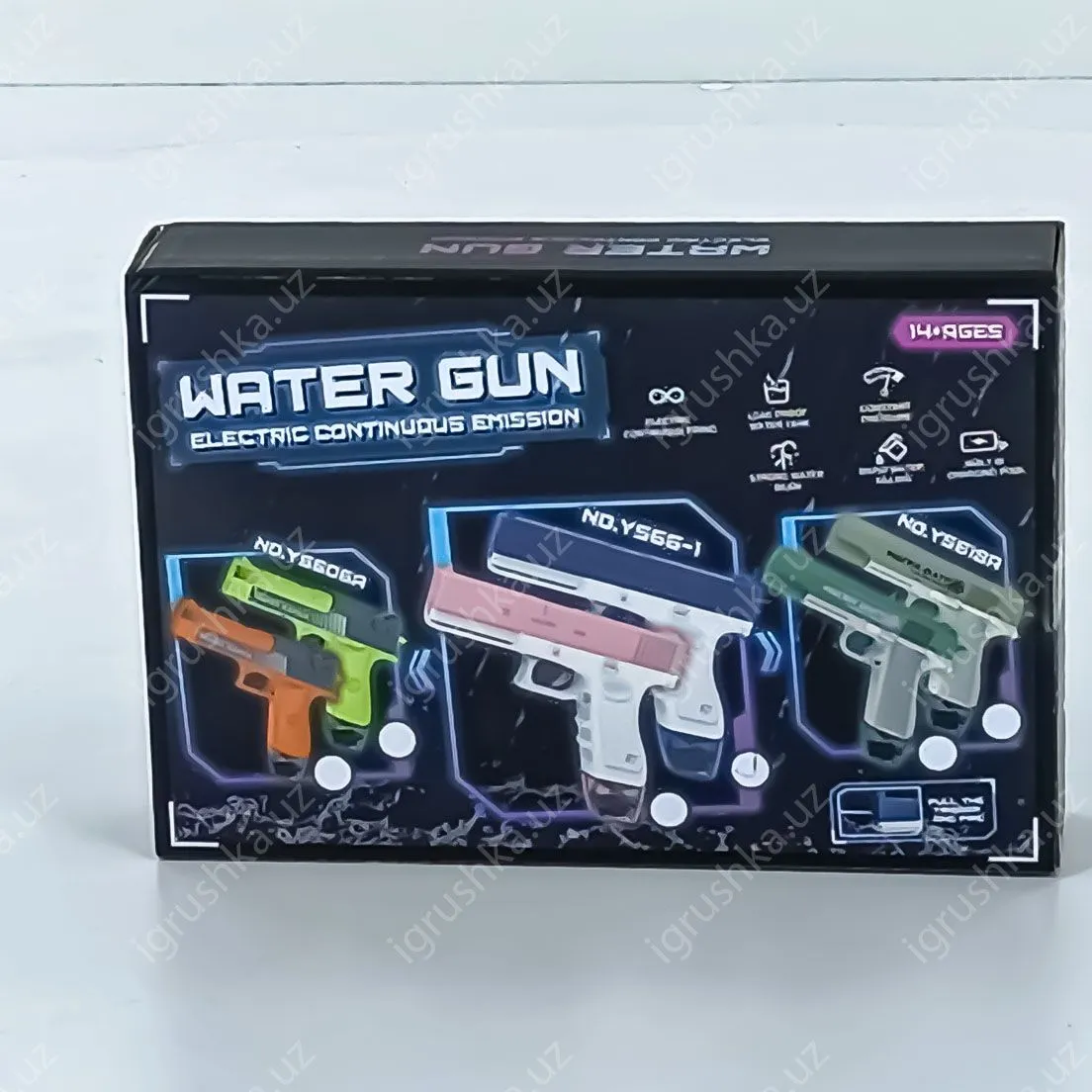 картинка Электрический Водяной пистолет "Water Gun" Y566-1 от магазина igrushka.uz