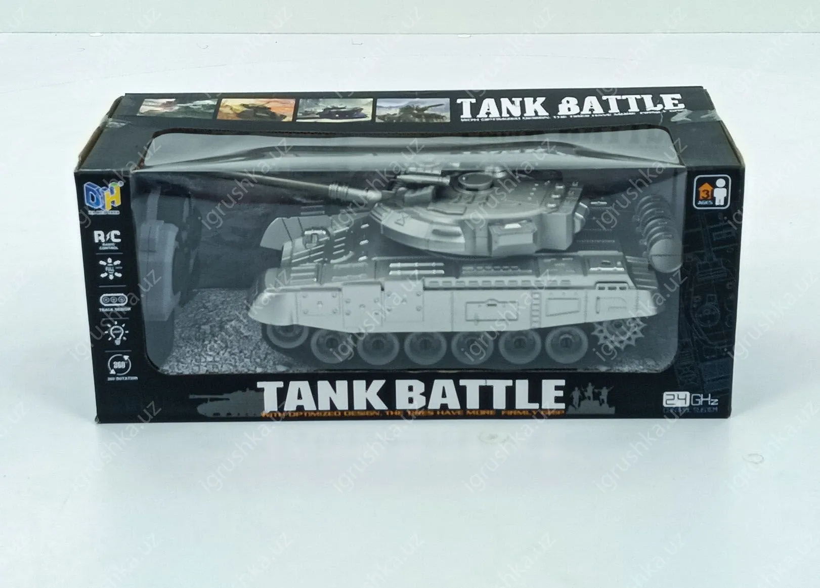 картинка Танк на радиоуправлении (TANK BATTLE) от магазина igrushka.uz