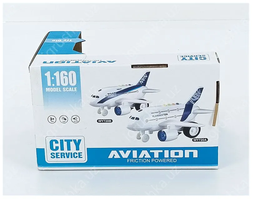 картинка Самолёт инерционный WY720B от магазина igrushka.uz