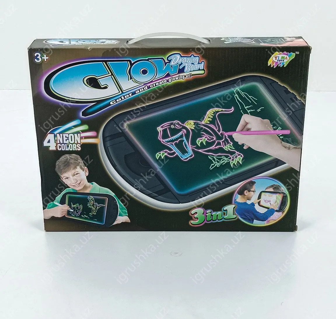 картинка 3D доска для рисования "“3D Magic Drawing Board" 3в1 от магазина igrushka.uz