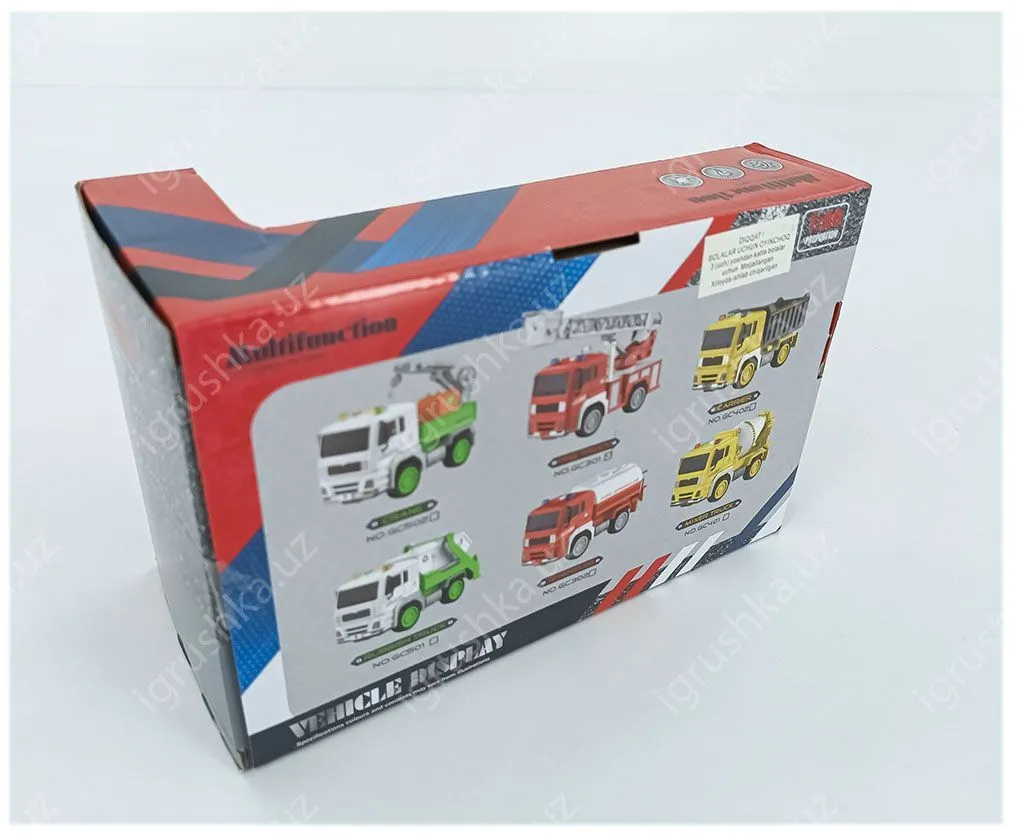 картинка Спецтехника 1:20 Пожарная машина GC301 от магазина igrushka.uz