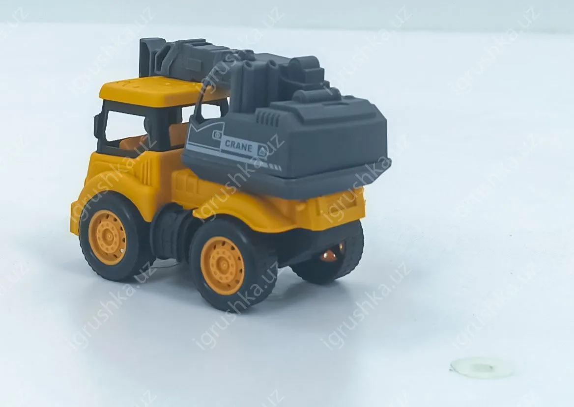 картинка Машинка детская игрушка Автокран, кузов поднимается от магазина igrushka.uz