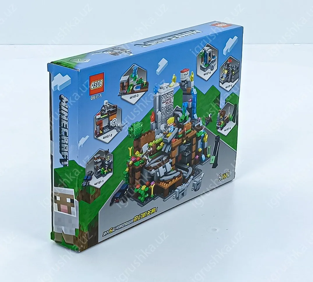 картинка Конструктор Майнкрафт "Ферма" 161+ деталей от магазина igrushka.uz