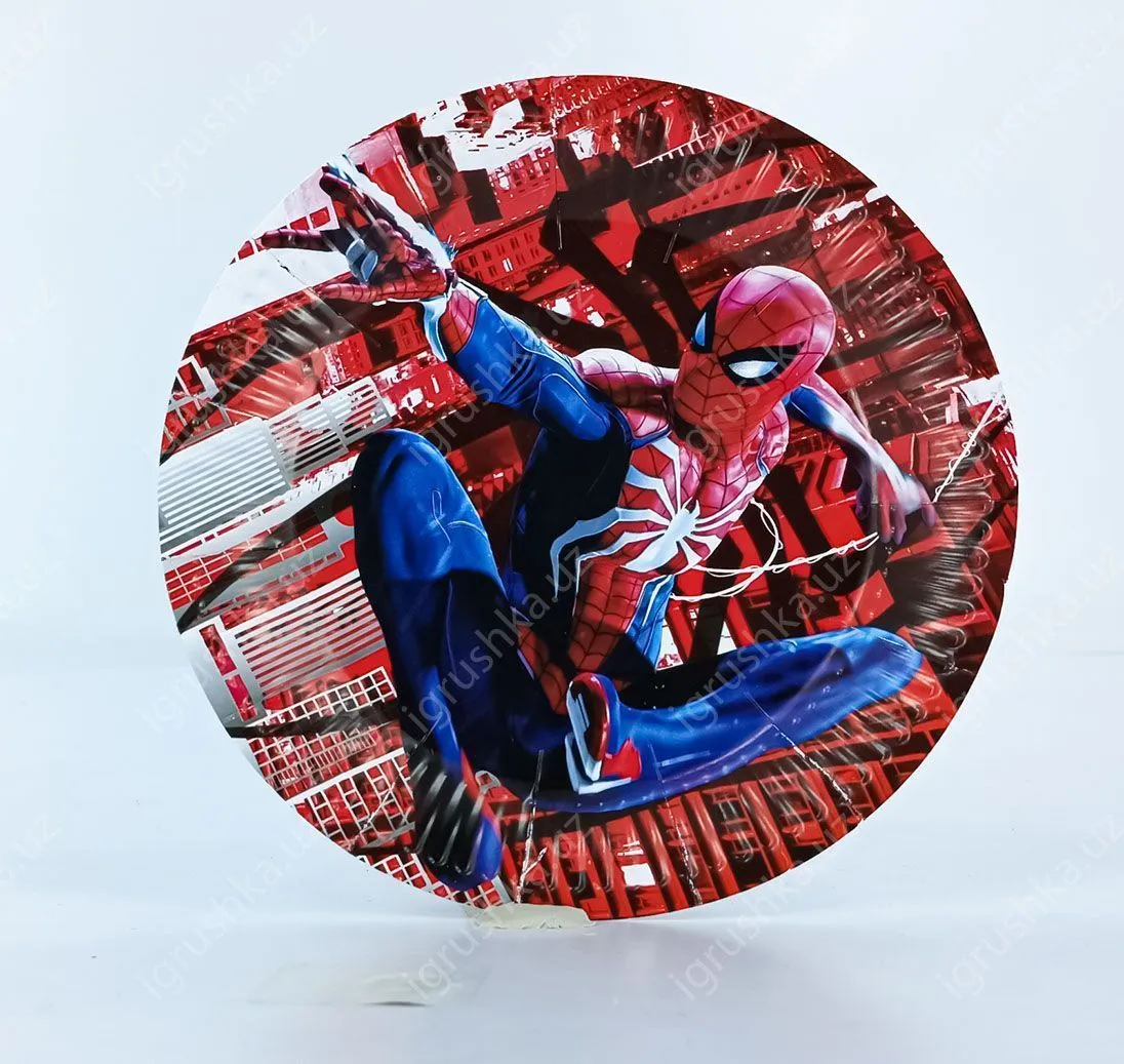 картинка Одноразовые тарелки детские "Человек паук" (Spider-Man) 18.5 см от магазина igrushka.uz