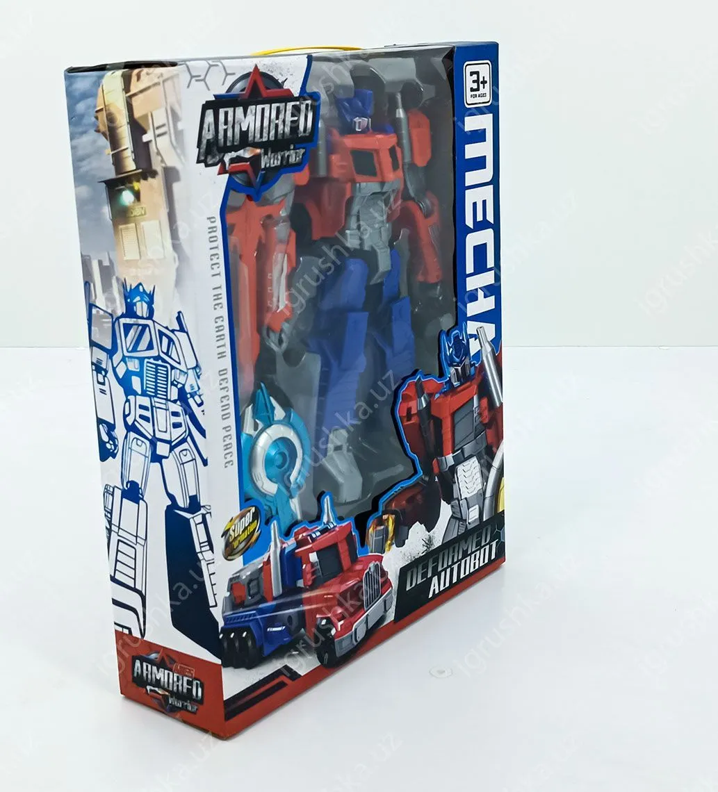 картинка Робот-трансформер Armored Warrior Mecha, грузовик и робот, 3+ от магазина igrushka.uz