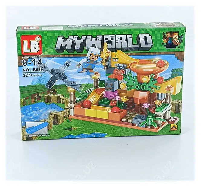 картинка Конструктор Майнкрафт "Ферма" 227 деталей от магазина igrushka.uz