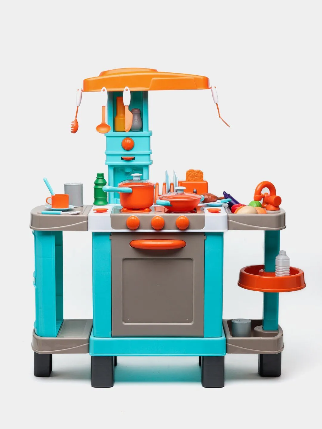 картинка Игровой Набор Большая Интерактивная Кухня Xiong Cheng Kids Chef с аксессуарами 008-938А от магазина igrushka.uz
