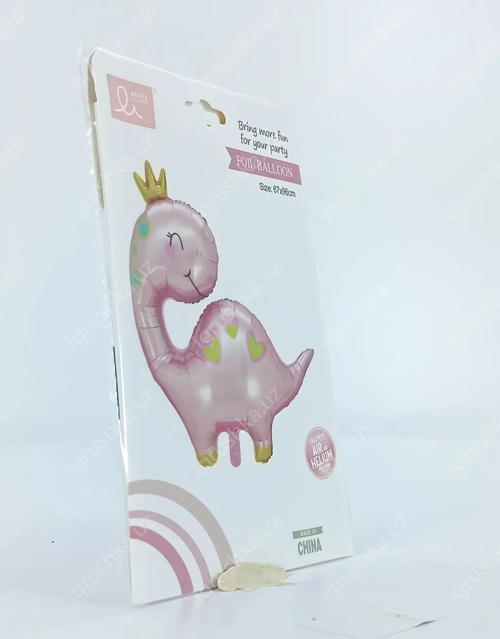 картинка Шар фольгированный, Динозаврик 1PCS 67x96 от магазина igrushka.uz