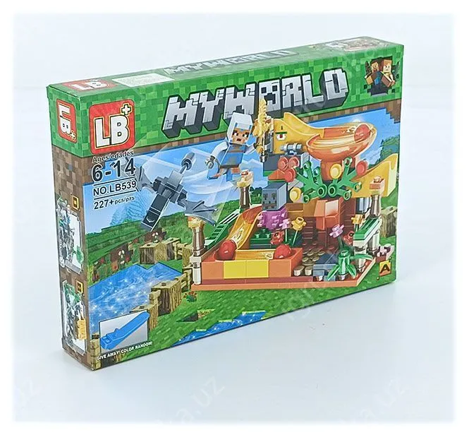 картинка Конструктор Майнкрафт "Ферма" 227 деталей от магазина igrushka.uz