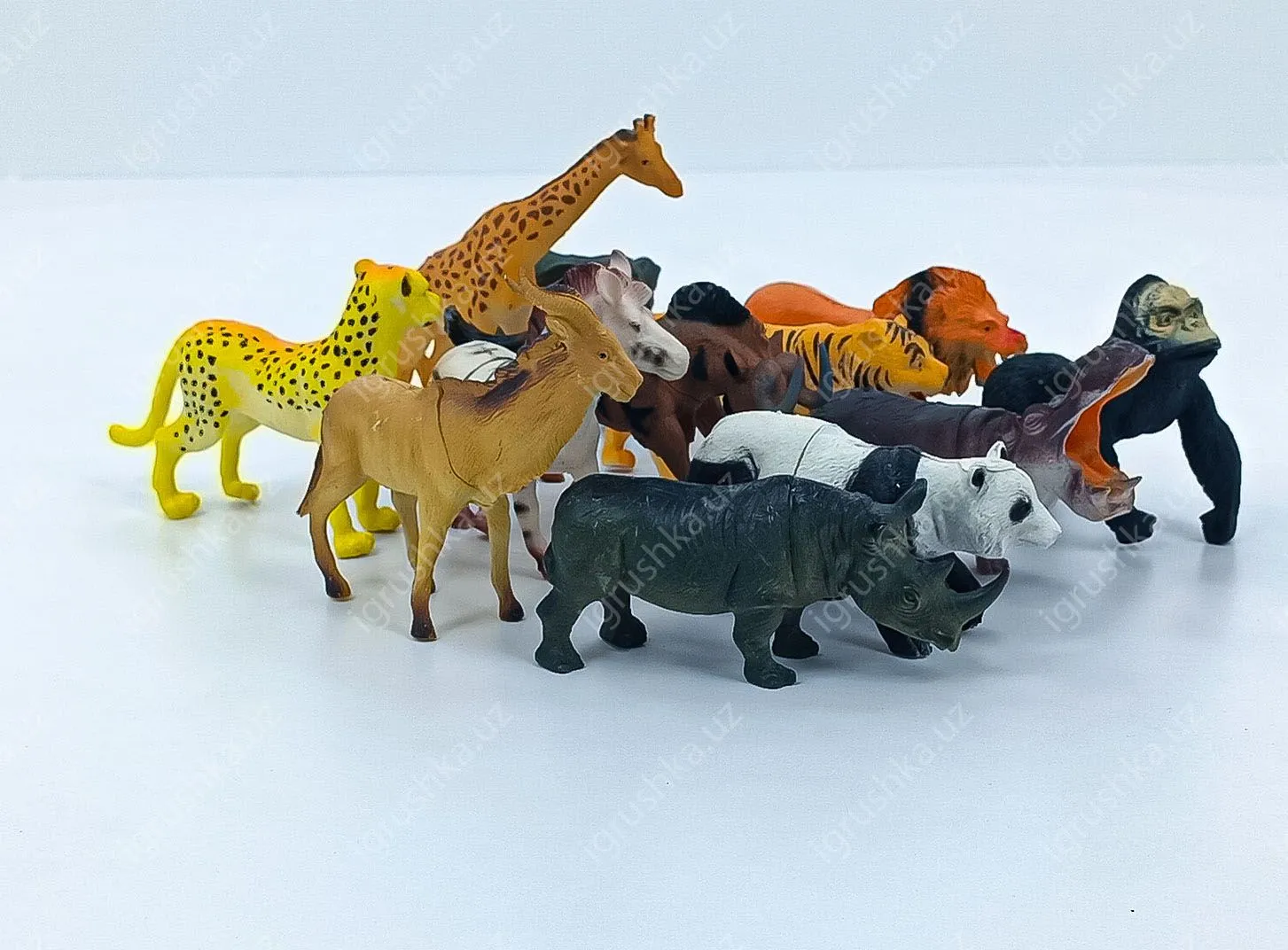 картинка Фигурки животных "Дикие животные"World Animals 12 шт. от магазина igrushka.uz