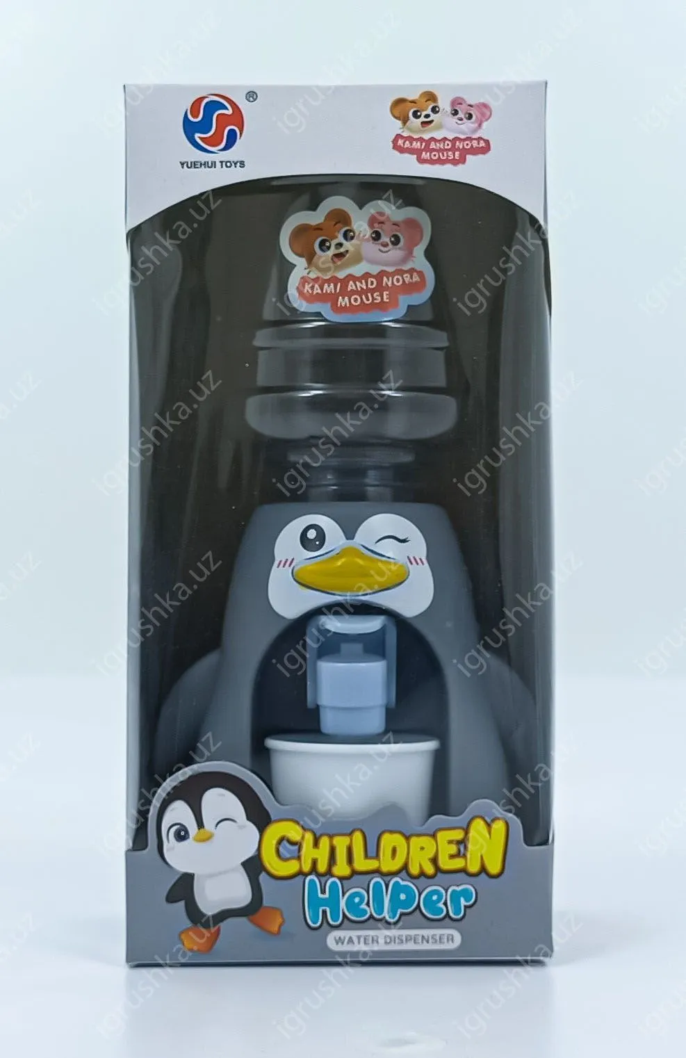 картинка Кулер детский для воды настольный мини игрушка 18 см 2016-179 от магазина igrushka.uz