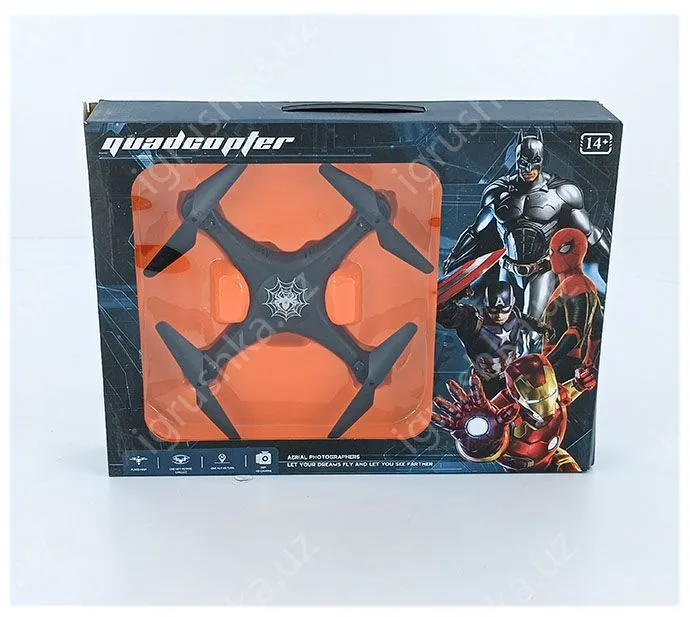 картинка Квадрокоптер Avengers - Capitan Amerika и Spider Man Y35-2 от магазина igrushka.uz