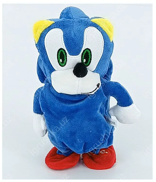 картинка Муз. игрушка-повторюшка Соник Поздравляет с Днём рождения от магазина igrushka.uz