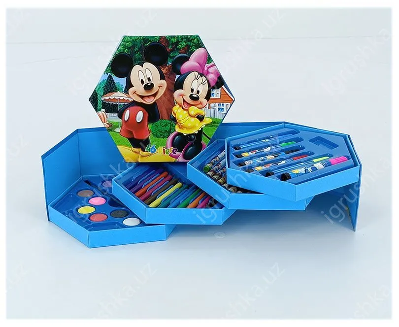 картинка Детский набор для творчества 46 предметов от магазина igrushka.uz