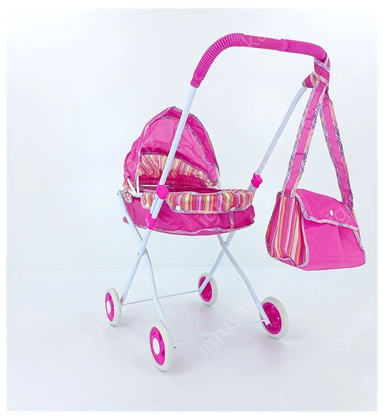 картинка Коляска для кукол с сумкой прогулочная от магазина igrushka.uz