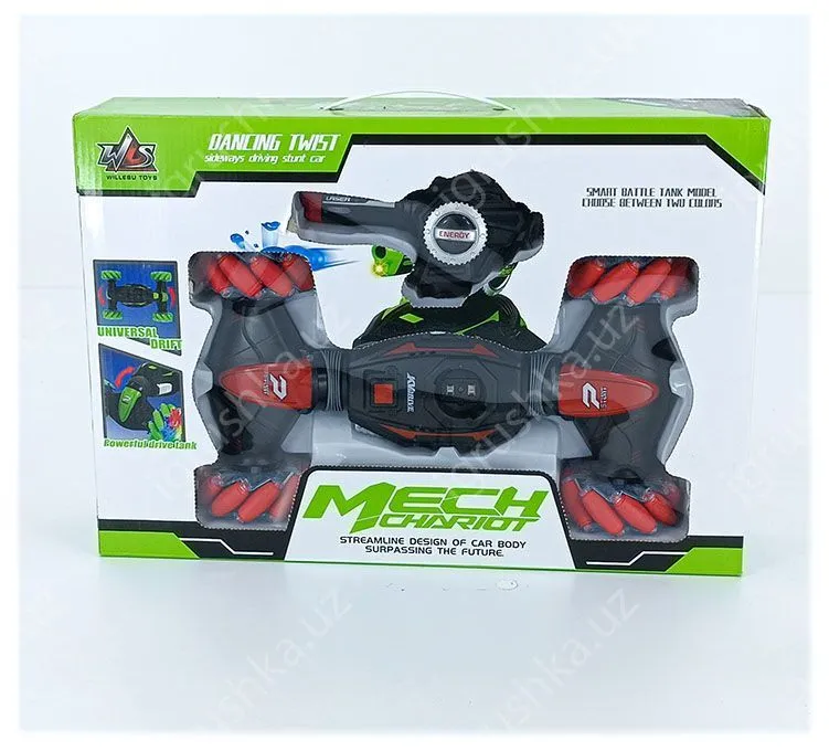 картинка Радиоуправляемые машины с пушкой "Willesu Toys Mech Chariot" от магазина igrushka.uz
