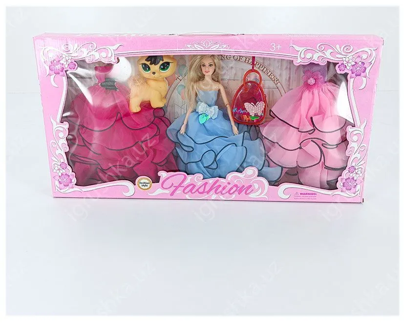 картинка Кукла с нарядами Fashion 668 от магазина igrushka.uz
