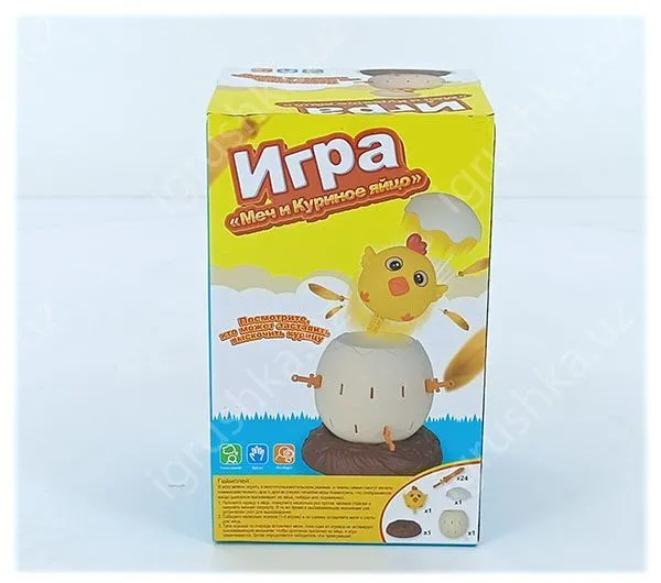 картинка Настольная игра Меч и Куриное яйцо, 2-4 игрока, 5+ от магазина igrushka.uz
