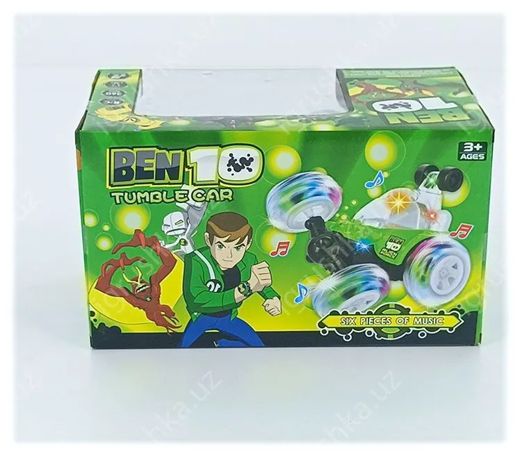картинка Радиоуправляемая машина-перевертыш (BEN 10) 666-106 от магазина igrushka.uz