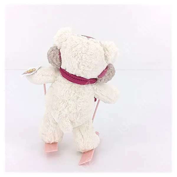 картинка Медведь на лыжах 30см от магазина igrushka.uz