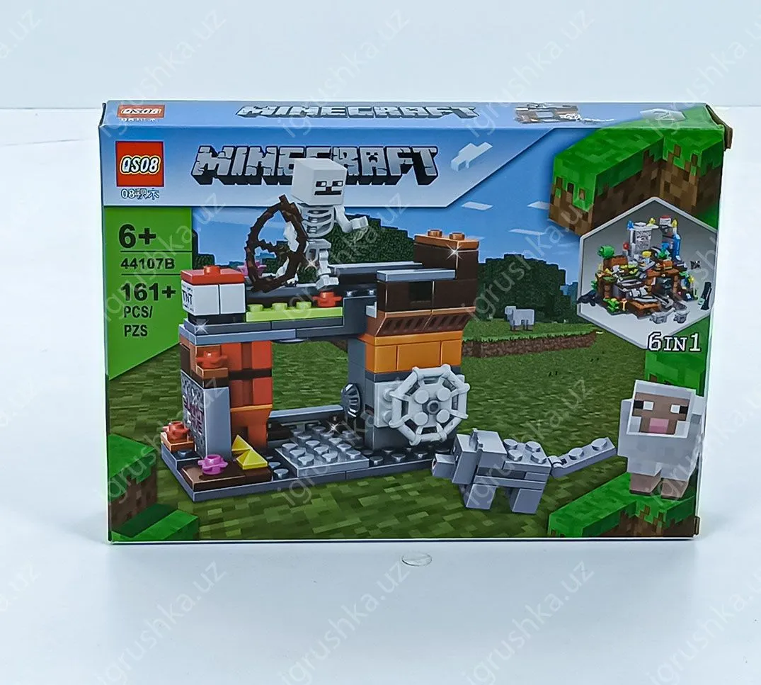 картинка Конструктор Майнкрафт "Ферма" 161+ деталей от магазина igrushka.uz