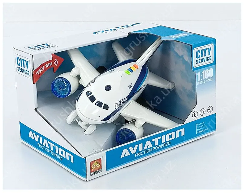 картинка Самолёт инерционный WY720B от магазина igrushka.uz