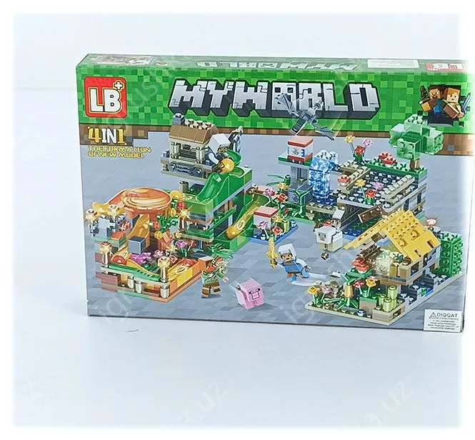 картинка Конструктор Майнкрафт "Ферма" 227 деталей от магазина igrushka.uz