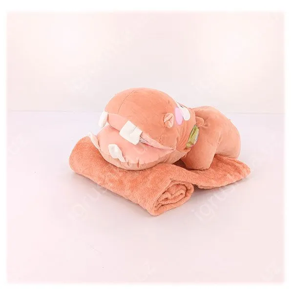 картинка Бегемот (плед + подушка) 3в1 от магазина igrushka.uz