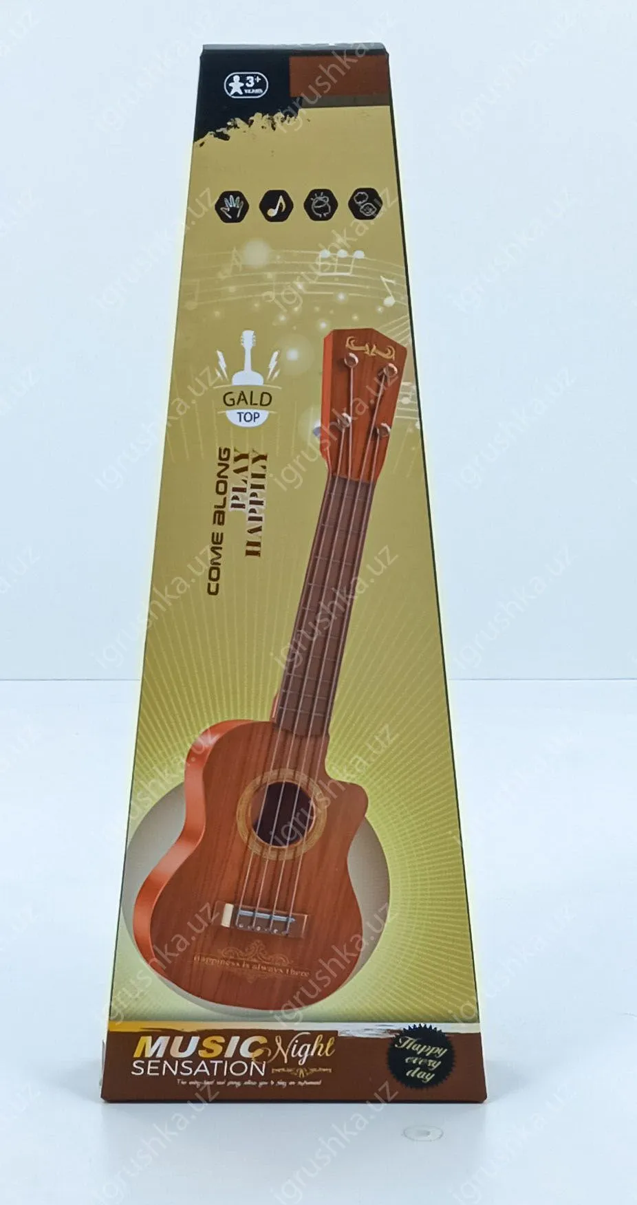 картинка Игрушечная гитара для детей 42см от магазина igrushka.uz