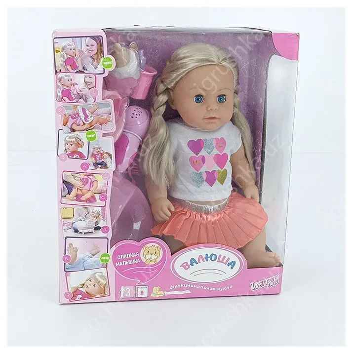 картинка Кукла Валюша "Wie Tai Toys" 318012 от магазина igrushka.uz
