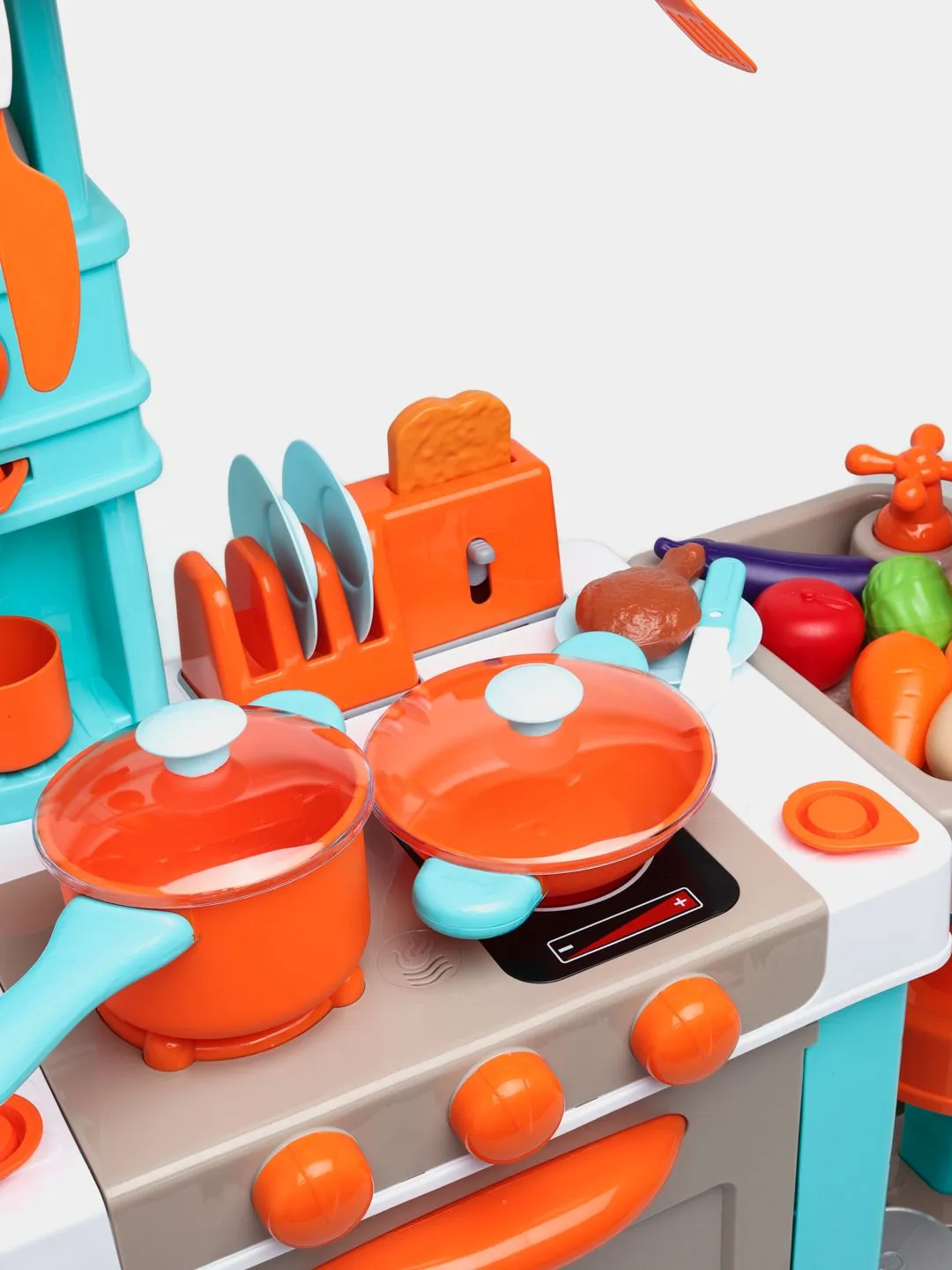 картинка Игровой Набор Большая Интерактивная Кухня Xiong Cheng Kids Chef с аксессуарами 008-938А от магазина igrushka.uz