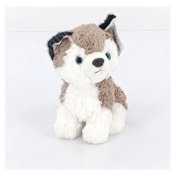 картинка Мягкая игрушка Хаски 24 см, плюшевая собака с голубыми глазами от магазина igrushka.uz