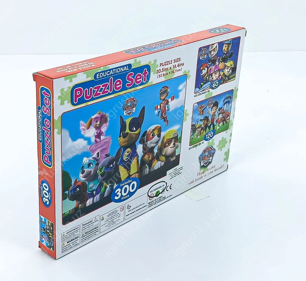 картинка Щенячий патруль пазлы 300 элементов от магазина igrushka.uz