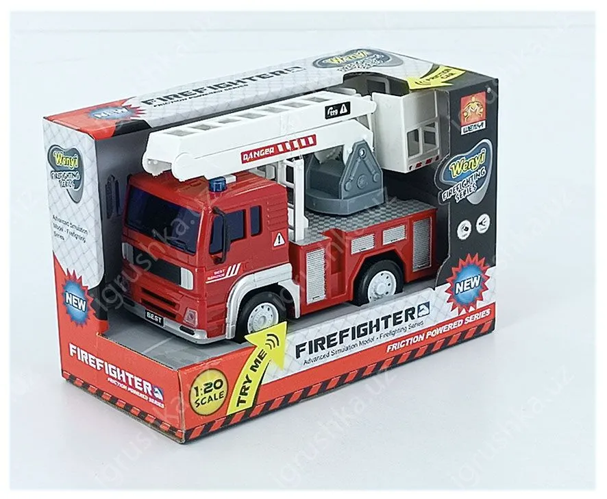 картинка Пожарная машина музыкальная WY550C от магазина igrushka.uz