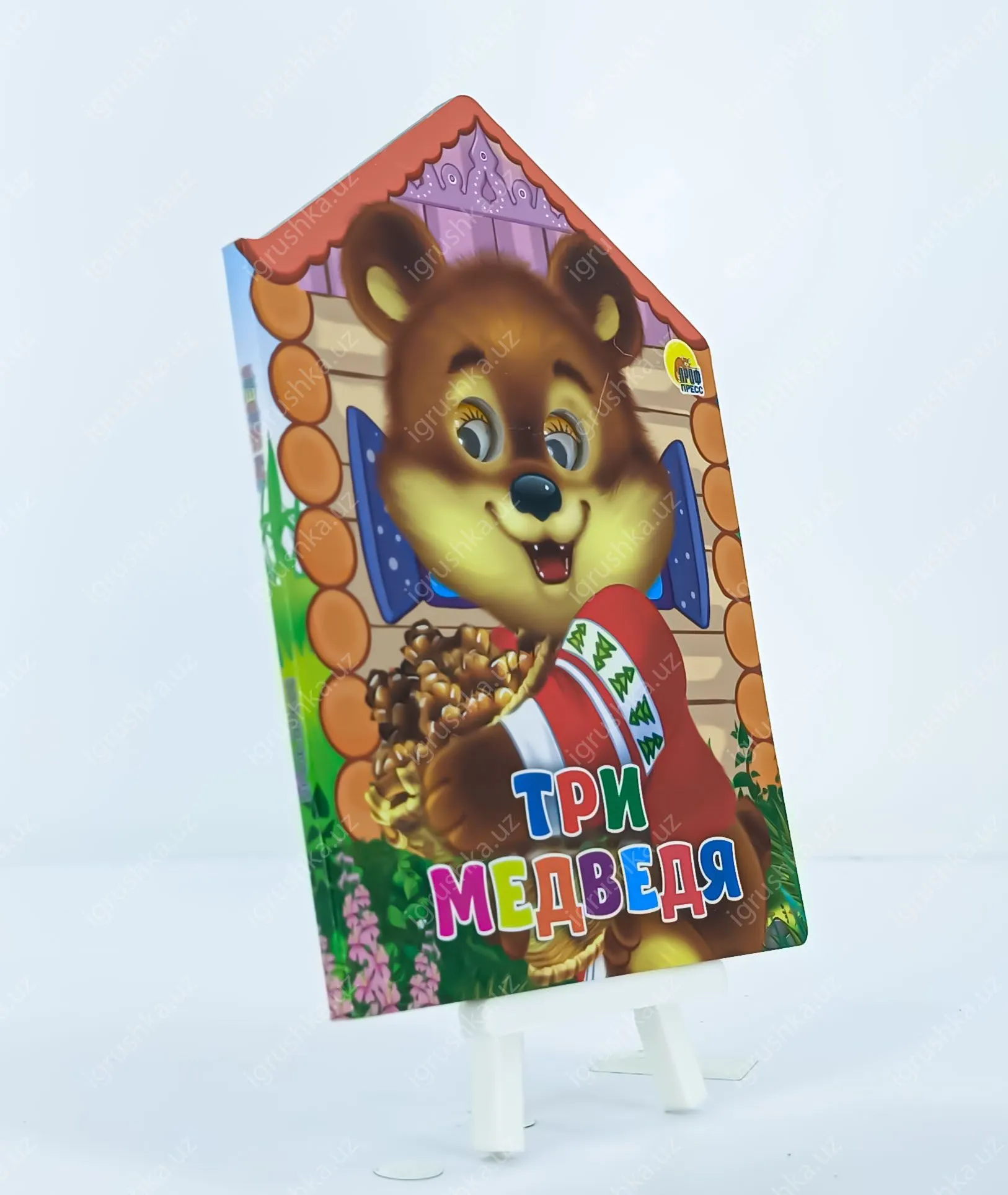 картинка ДОМИКИ. С ГЛАЗКАМИ. Три Медведя от магазина igrushka.uz