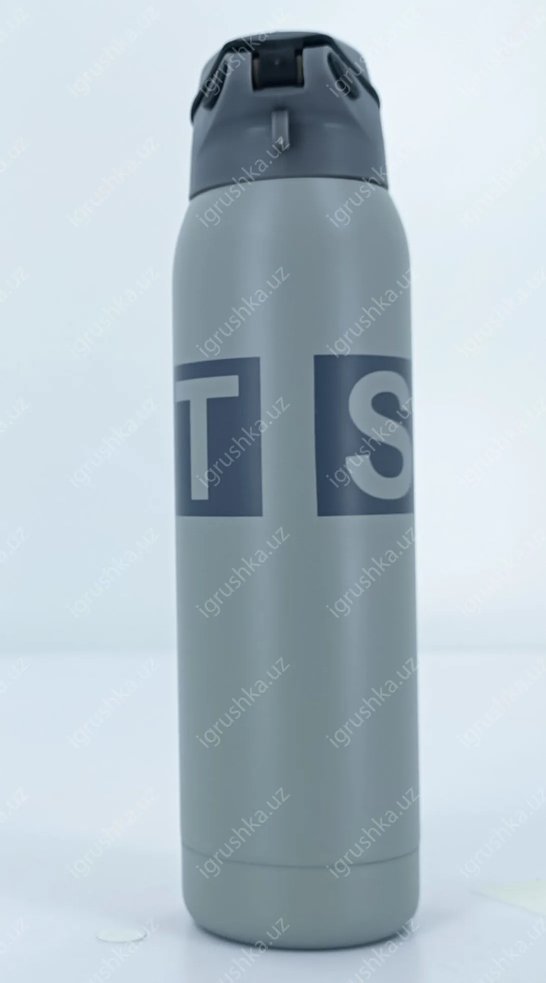 картинка Термос с двойной стенкой из нержавеющей стали. Термос "SPORT" с трубочкой 500мл. от магазина igrushka.uz