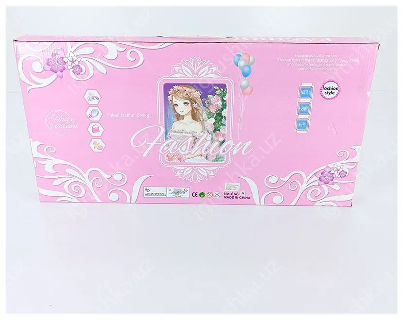 картинка Кукла с нарядами Fashion 668 от магазина igrushka.uz