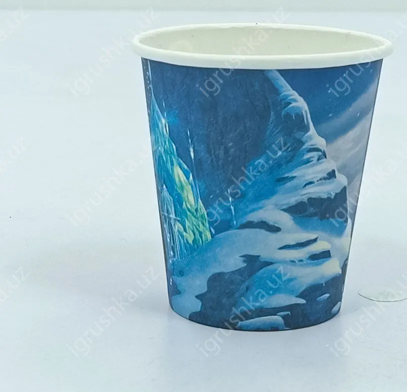 картинка Стаканчики детские одноразовые "Холодное сердцеь 2" 8 см от магазина igrushka.uz