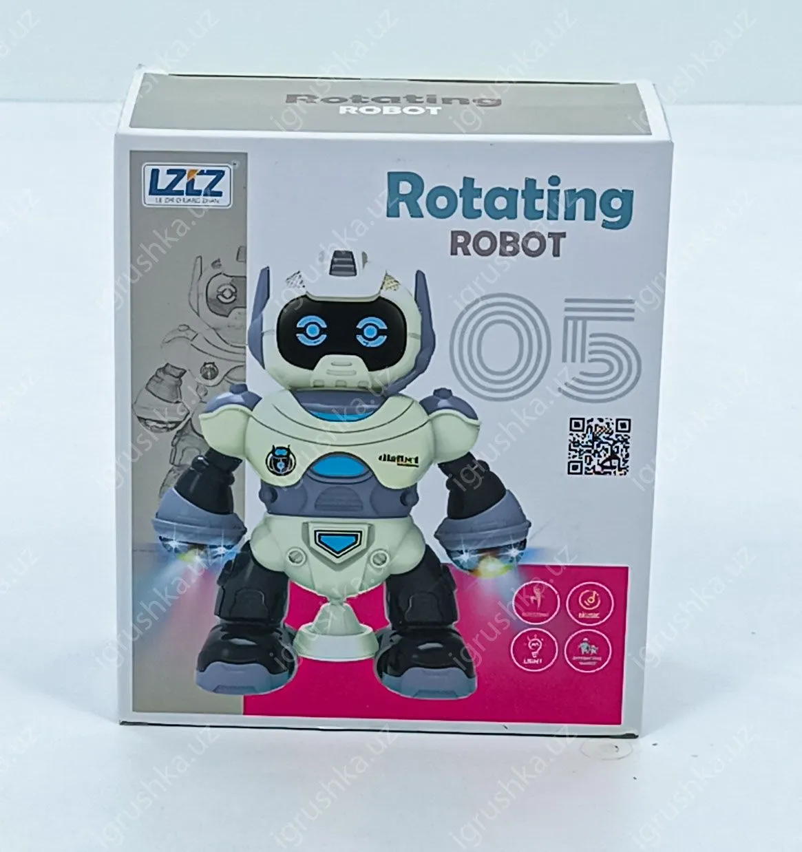 картинка Робот Брейкер, музыка и звуковые эффекты под мелодию музыкальных роботов танцующих роботов от магазина igrushka.uz