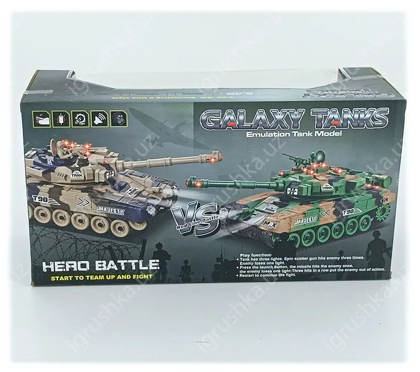 картинка Радиоуправляемая Танк JF520 usb-зарядное от магазина igrushka.uz