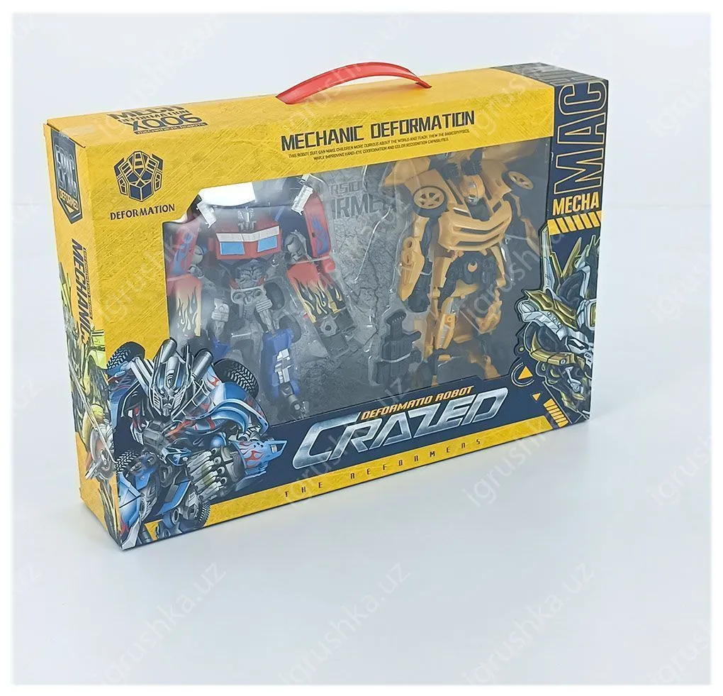 картинка Трансформер Оптимус Прайм и Бамблби , Робот 2в1 W8825A от магазина igrushka.uz