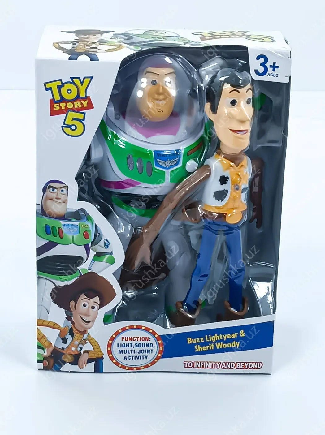 картинка История игрушек Базз Лайтер и Вуди Игрушечная кукла Combo Duo (toy story 5) от магазина igrushka.uz