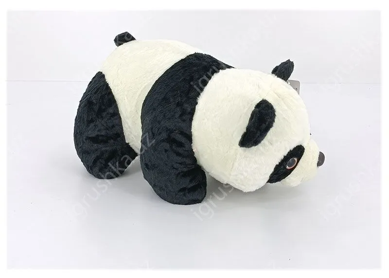 картинка Мягкая игрушка Панда Zakir Toys, 45 см, черно-белая от магазина igrushka.uz