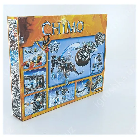 картинка Конструктор "Chima" «Ледяной мамонт-штурмовик Маулы» 603 деталей от магазина igrushka.uz