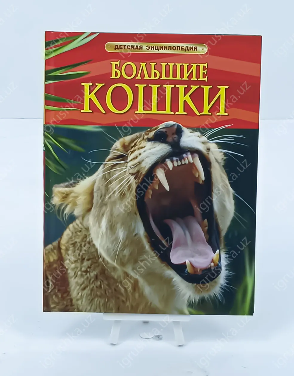 картинка Большие кошки. Детская энциклопедия от магазина igrushka.uz