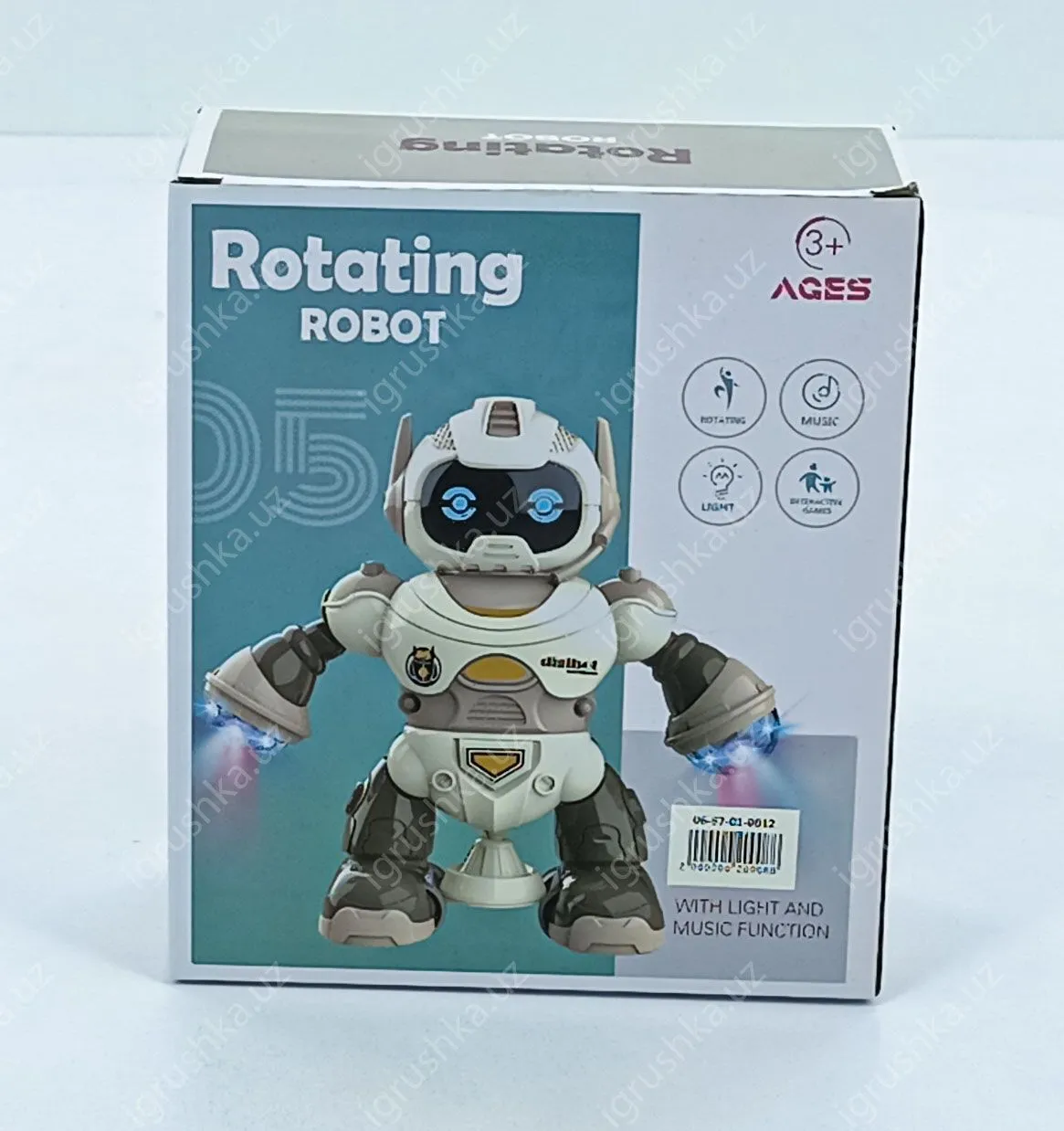 картинка Робот Брейкер, музыка и звуковые эффекты под мелодию музыкальных роботов танцующих роботов от магазина igrushka.uz