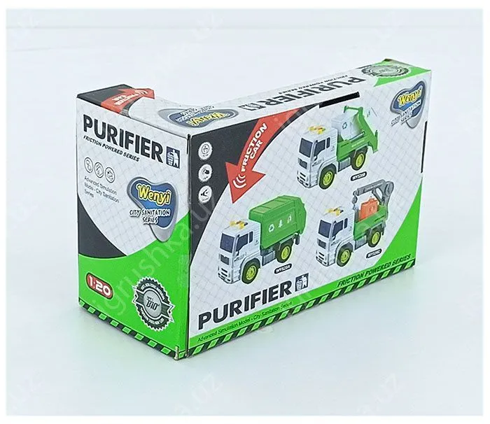 картинка Инерционный Мусоровоз (свет/звук) от магазина igrushka.uz